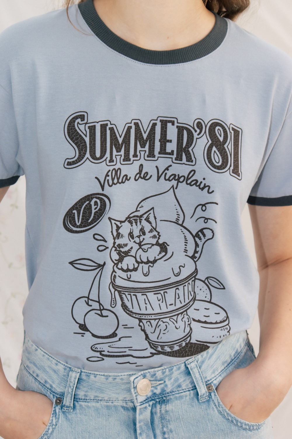 Via Summer&#039;81 T-shirt (skyblue)